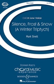 Silence Frost & Snow TTBB choral sheet music cover